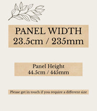 Load image into Gallery viewer, Joined Wooden Wide Shutter Panels - 44.5cm height
