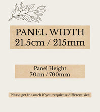 Load image into Gallery viewer, Joined Wooden Shutter Panels - 70 cm height
