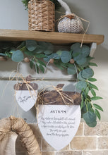 Load image into Gallery viewer, Wooden Acorns, 3d decor, Autumn styling, hanging Acorns
