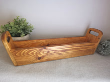 Load image into Gallery viewer, Long wooden Trug
