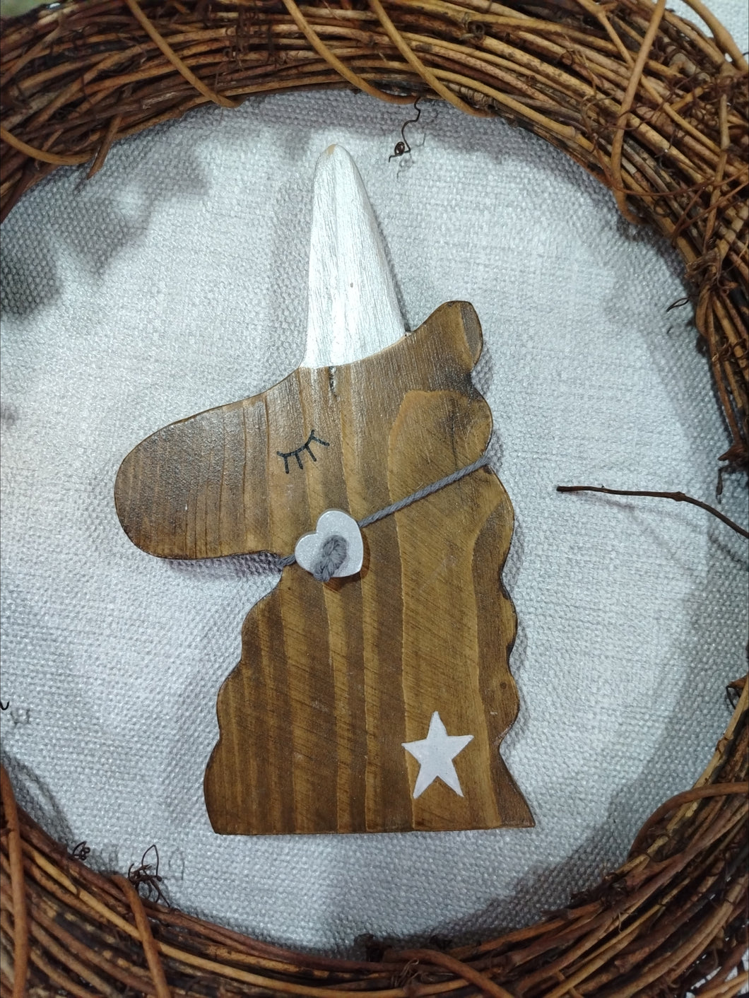 Wooden Unicorn