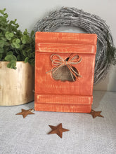 Load image into Gallery viewer, Mini Wooden Shutter, Halloween decor
