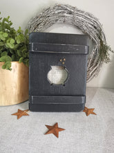 Load image into Gallery viewer, Mini Wooden Shutter, Halloween decor
