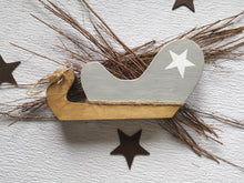 Load image into Gallery viewer, Wooden Christmas Sleigh

