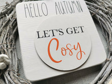 Load image into Gallery viewer, Wooden Hello Autumn Autumn Sign
